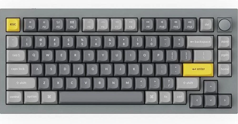 Клавиатура Keychron Q1 QMK Black (Q1M2_KEYCHRON) (UA)