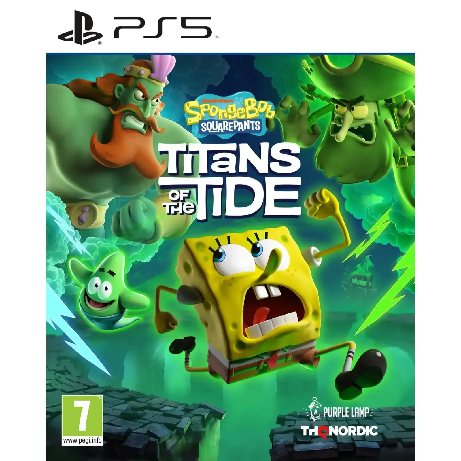 Игра PS5 SpongeBob SquarePants: Giganten der Gezeiten
