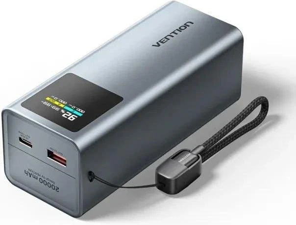 Мобильная батарея Vention 20000mAh 100W Gray (FKCH0/911403) (UA)