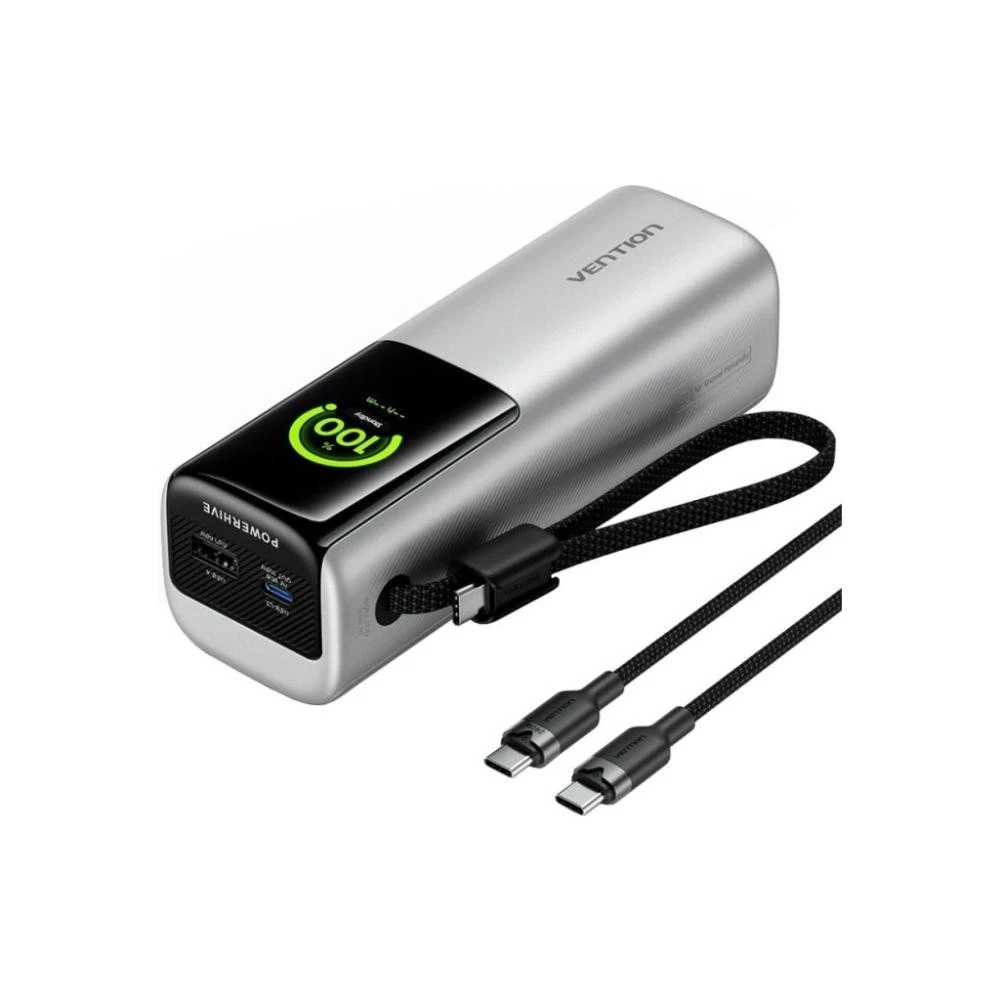 Мобильная батарея Vention 20000mAh 165W Silver (FKFI0) (UA)