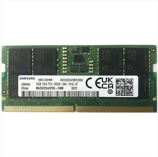 Оперативна пам'ять Samsung 16 GB SO-DIMM DDR5 5600 MHz (M425R2GA3PB0-CWM)