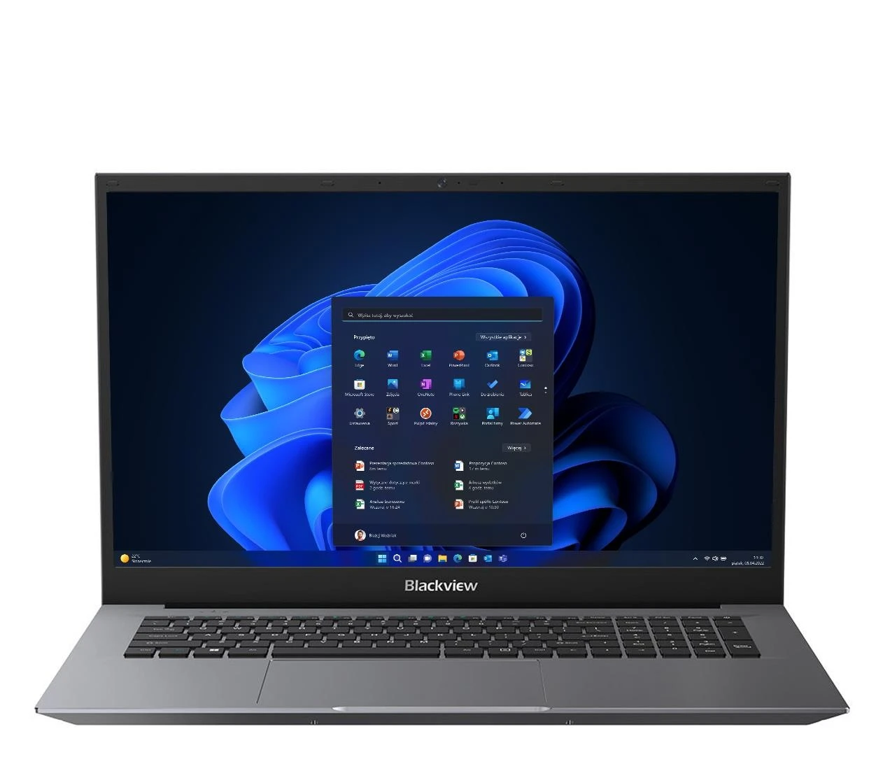Ноутбук Blackview AceBook-10 18.5 N6000/16GB/512GB/ Win11Pro Gray (AceBook-10 N6000) No charging adapter