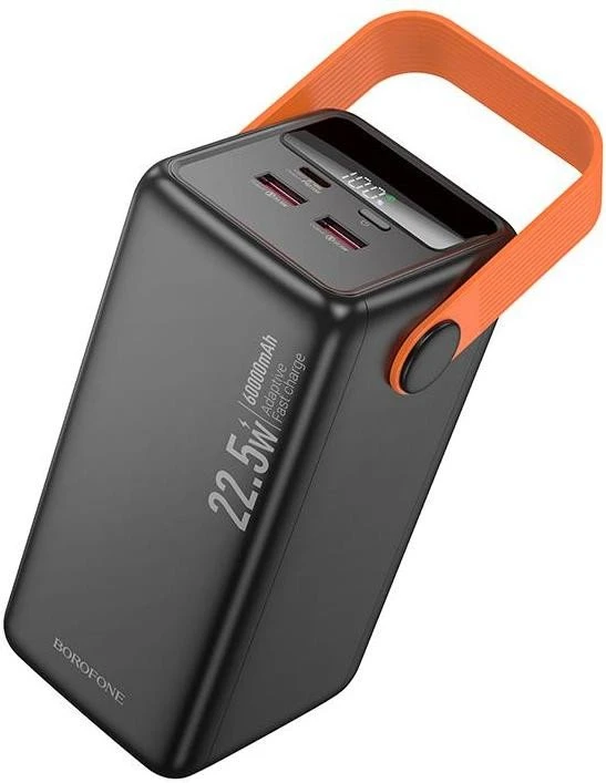 Мобильная батарея Borofone BJ66B 60000mAh 22.5W Black