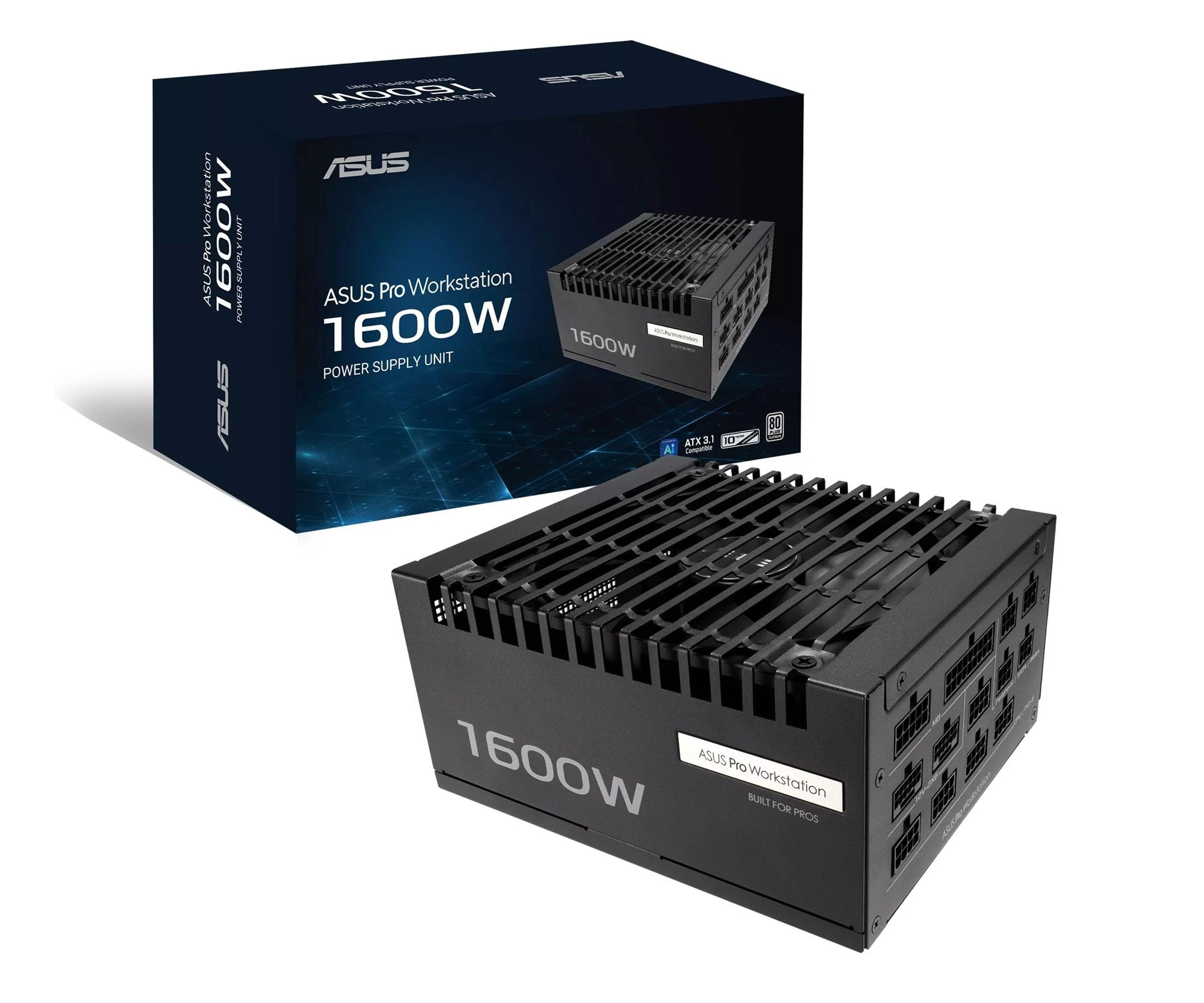 Блок питания ASUS Pro WS 1600W 80 Plus Platinum (90YE00Z2-B0NA00) EU