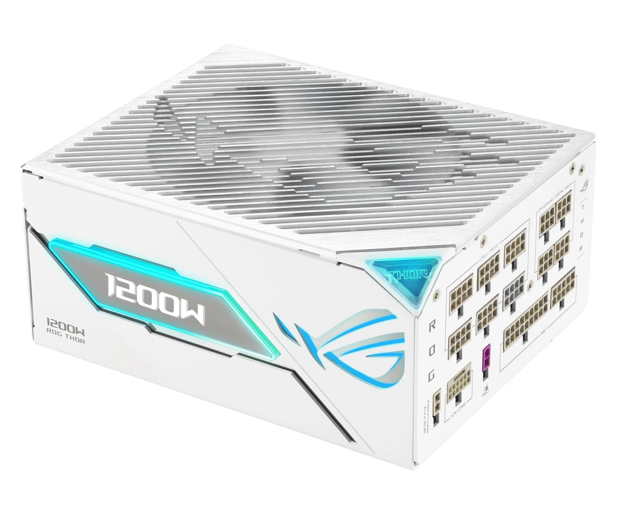 Блок питания ASUS ROG Thor 1200W 80 Plus Platinium ATX 3.1 White (90YE00V9-B0NA00) EU