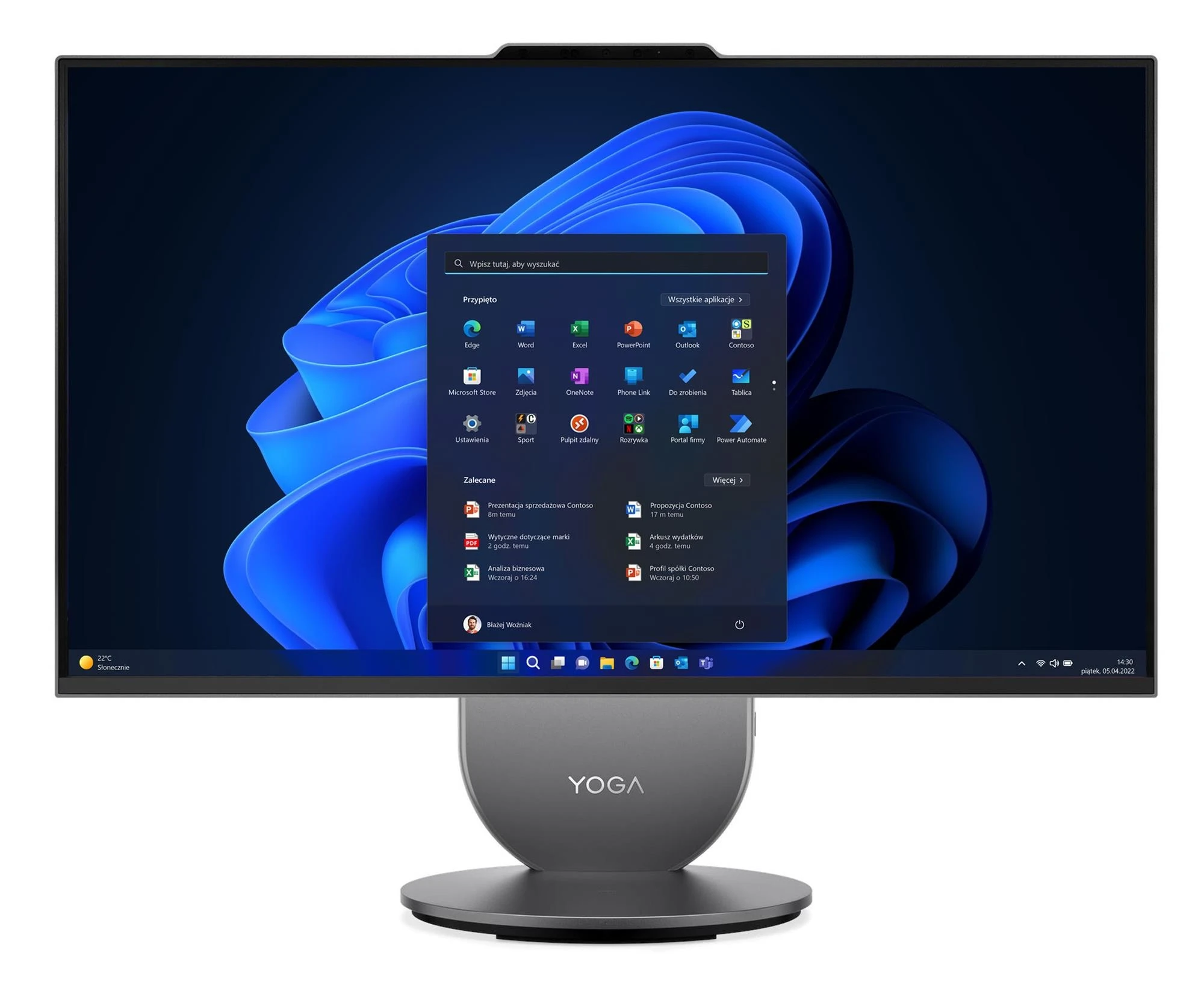 Комп'ютер Lenovo Yoga AIO 27 Ultra 5-325H/16GB/512/Win11P 120Hz (F0JR002TPB) EU
