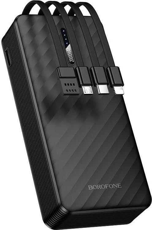 Мобильная батарея Borofone BJ84A Smooth 20000mAh Black