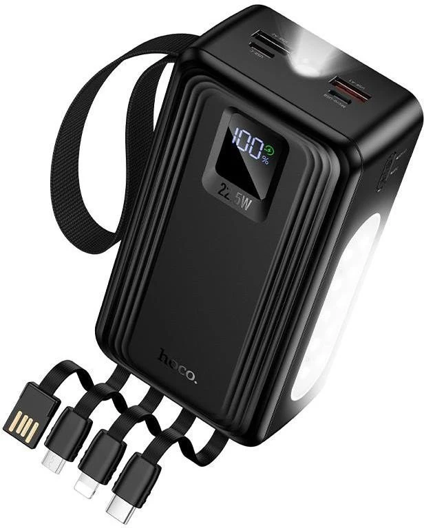 Мобильная батарея Hoco J173A 30000mAh Black