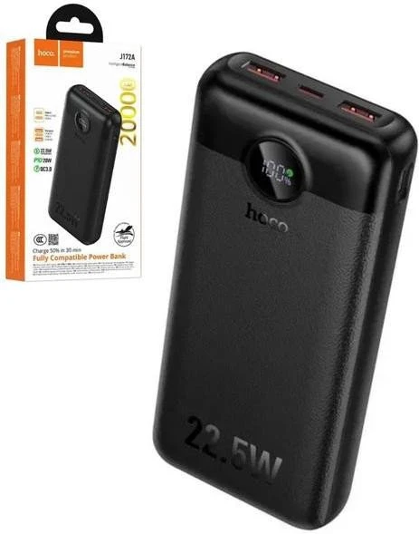 Мобильная батарея Hoco J172A 20000mAh Black