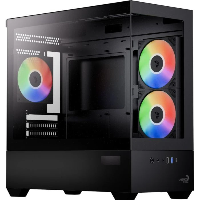 Корпус AeroCool P300D Digi-G-BK-v1 Black (ACCS-PN05033.11) (UA)