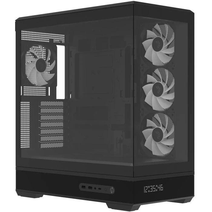 Корпус AeroCool P500B Digi-BK-v1 Black (ACCM-PN09143.11) (UA)