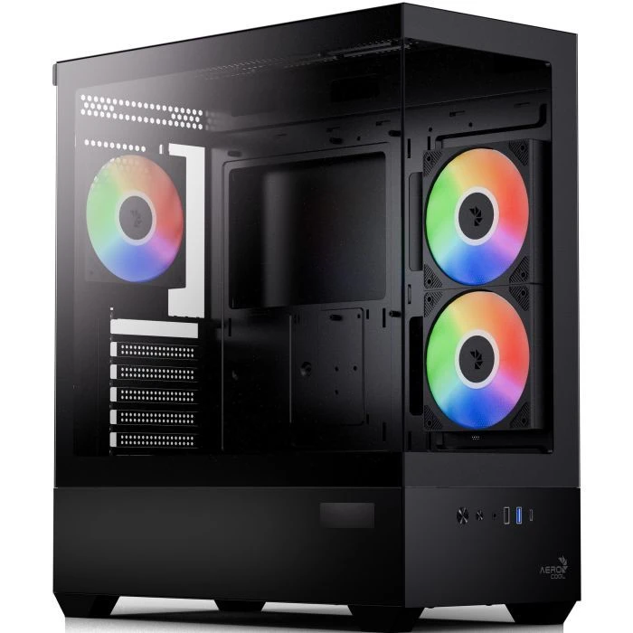 Корпус AeroCool P500D Digi-G-BK-v1 Black (ACCM-PN07033.11) (UA)
