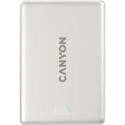 Canyon 5000mAh OnPower 500 PD20W Magnetic wireless MagSafe Grey (CNS-CPB500G) (UA)