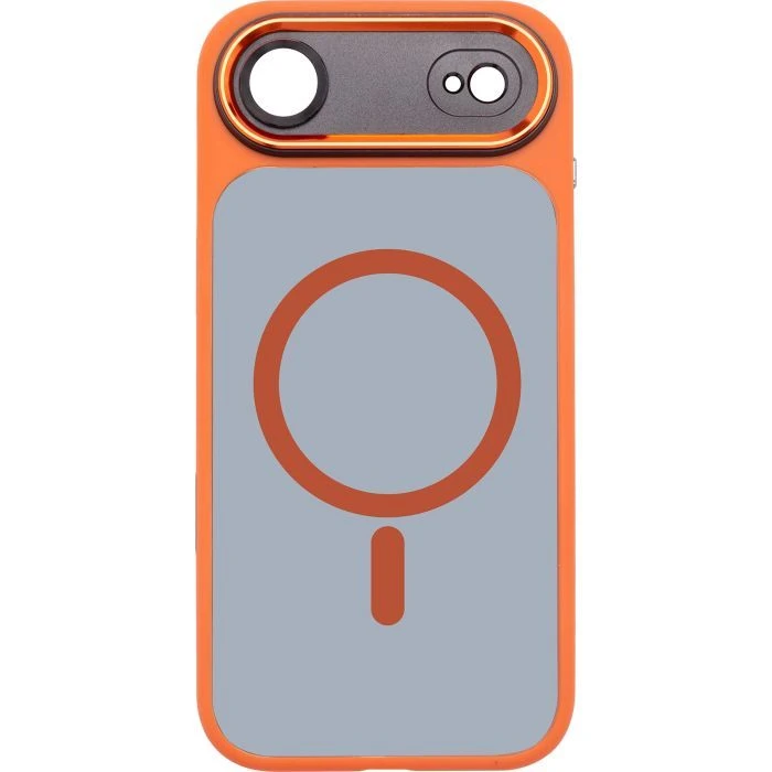 Чохол для мобільного телефону Armorstandart Unit MagCase SE Apple iPhone 17 Air Orange Black (ARM86327) (UA)