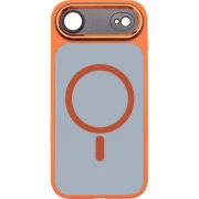 Чохол для мобільного телефону Armorstandart Unit MagCase SE Apple iPhone 17 Air Orange Black (ARM86327) (UA)