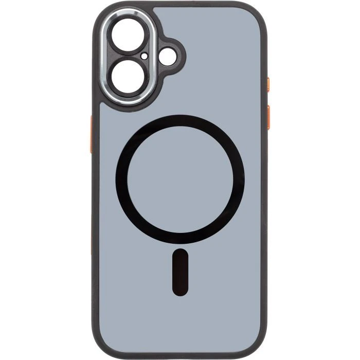 Чехол для мобильного телефона Armorstandart Unit MagCase SE Apple iPhone 17 Black Orange (ARM86314) (UA)