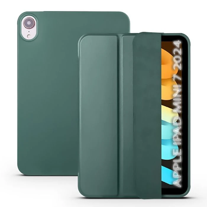 Чохол для планшета BeCover Apple iPad Mini 7 2024 Dark Green (712429) (UA)