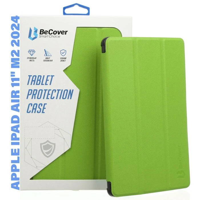 Чохол для планшета BeCover Smart Case Apple iPad Air 11 M2/M3 (2024/2025) Green (711594) (UA)