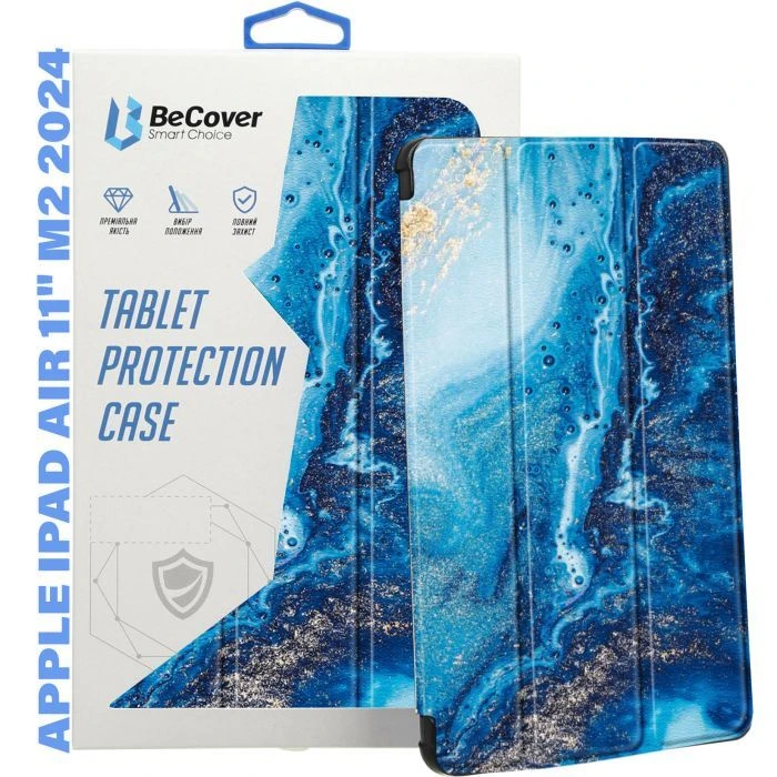 Чохол для планшета BeCover Smart Case Apple iPad Air 11 M2/M3 (2024/2025) Ocean (711607) (UA)