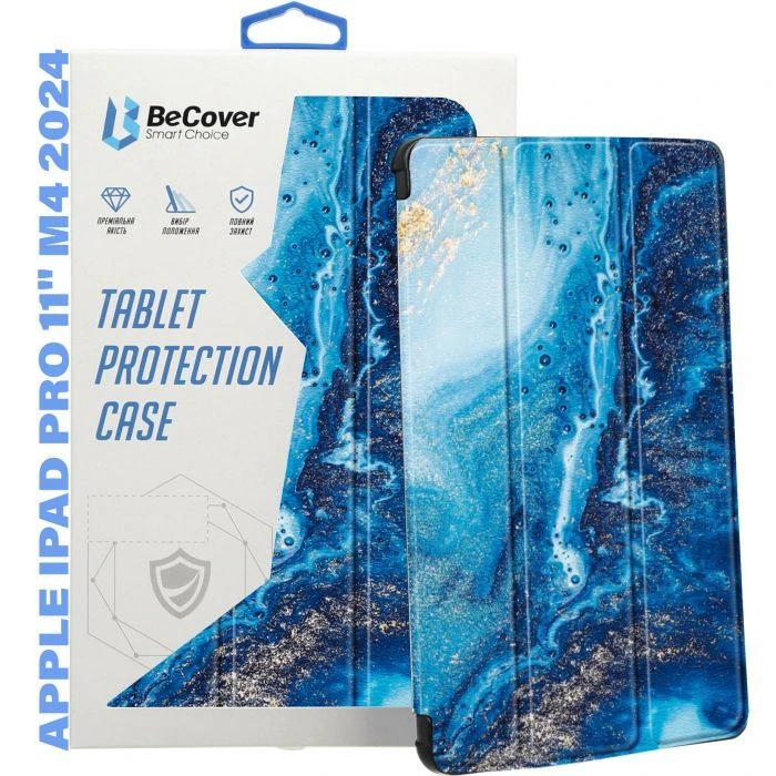 Чохол для планшета BeCover Smart Case Apple iPad Pro 11 M4 2024 Ocean (711639) (UA)