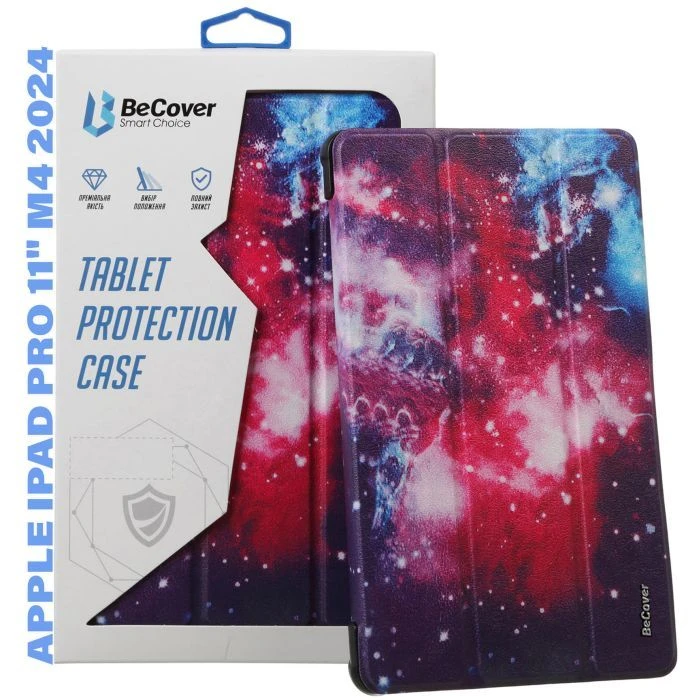 Чохол для планшета BeCover Smart Case Apple iPad Pro 11 M4 2024 Space (711641) (UA)