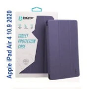 Чохол для планшета BeCover Soft Edge Pencil mount Apple iPad Air 4 10.9 2020/2021 Purple (706823) (UA)