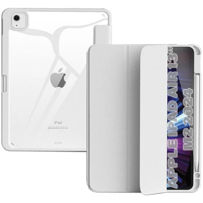 Чохол для планшета BeCover Soft Edge TPU Apple iPad Air 13 M2/M3 (2024/2025) Сірий (711712) (UA)
