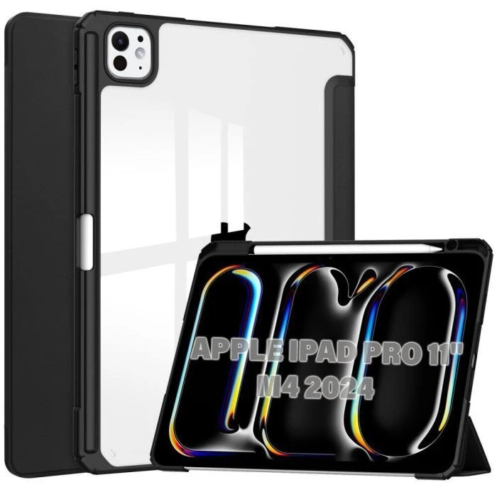 Чехол для планшета BeCover Soft Edge TPU Apple iPad Pro 11 M4 2024 Black (711714) (UA)