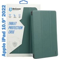 Чохол для планшета BeCover TPU Edge mount Apple Pencil Apple iPad 10.9 2022/24/11 2025 Темно-зелений (708482) (UA)