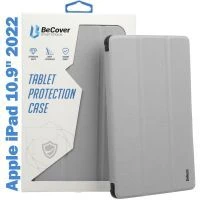 Чехол для планшета BeCover TPU Edge mount Apple Pencil Apple iPad 10.9 2022/24/11 2025 Gray (708484) (UA)