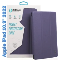 Чехол для планшета BeCover TPU Edge mount Apple Pencil Apple iPad 10.9 2022/24/11 2025 Purple (708487) (UA)