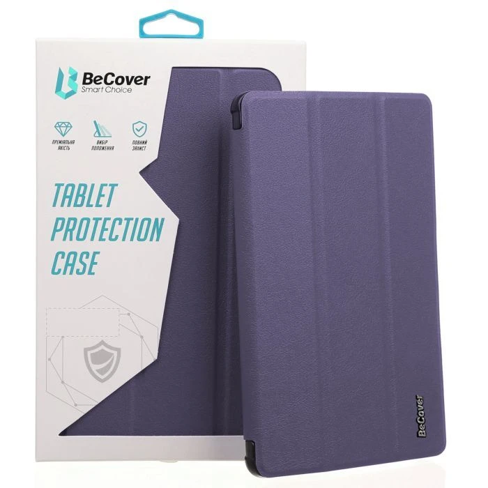 Чохол для планшета BeCover Tri Fold Hard Apple iPad mini 6 2021 Purple (706858) (UA)