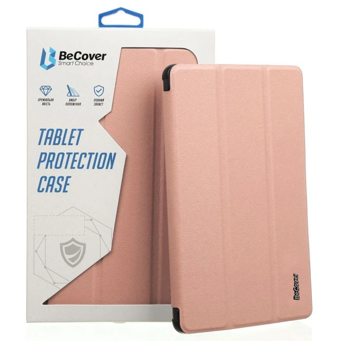 Чохол для планшета BeCover Tri Fold Hard Apple iPad mini 6 2021 Rose Gold (706859) (UA)