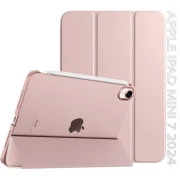 Чехол для планшета BeCover Tri Fold Hard Apple iPad Mini 7 2024 Pink (712454) (UA)