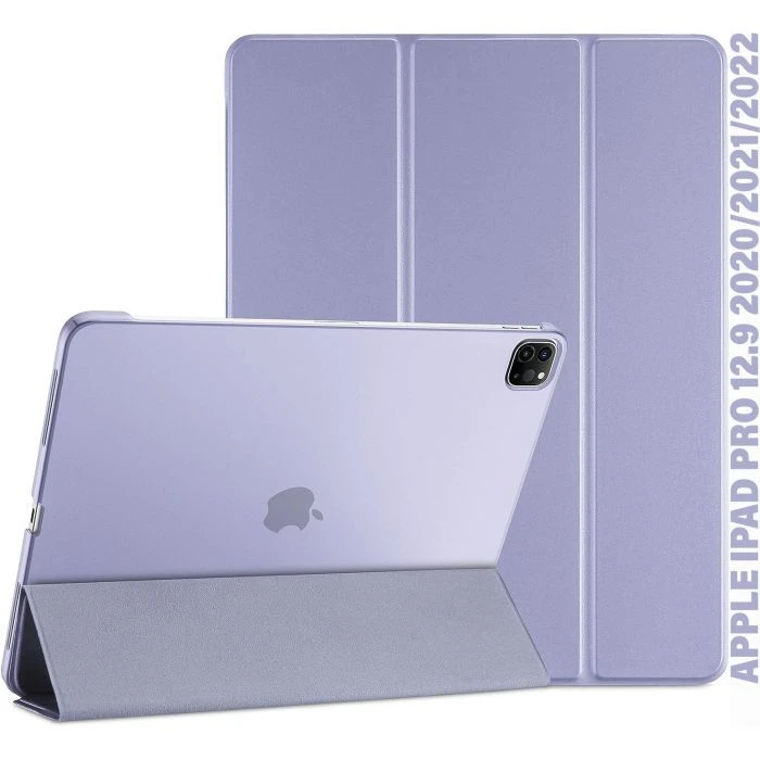 Чохол для планшета BeCover Tri Fold Hard Apple iPad Pro 12.9 2020/2021/2022 Purple (711722) (UA)