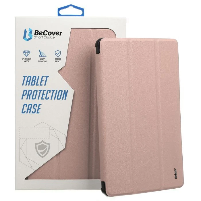 Чехол для планшета BeCover Tri Fold Soft TPU Apple iPad mini 6 2021 Pink (706724) (UA)