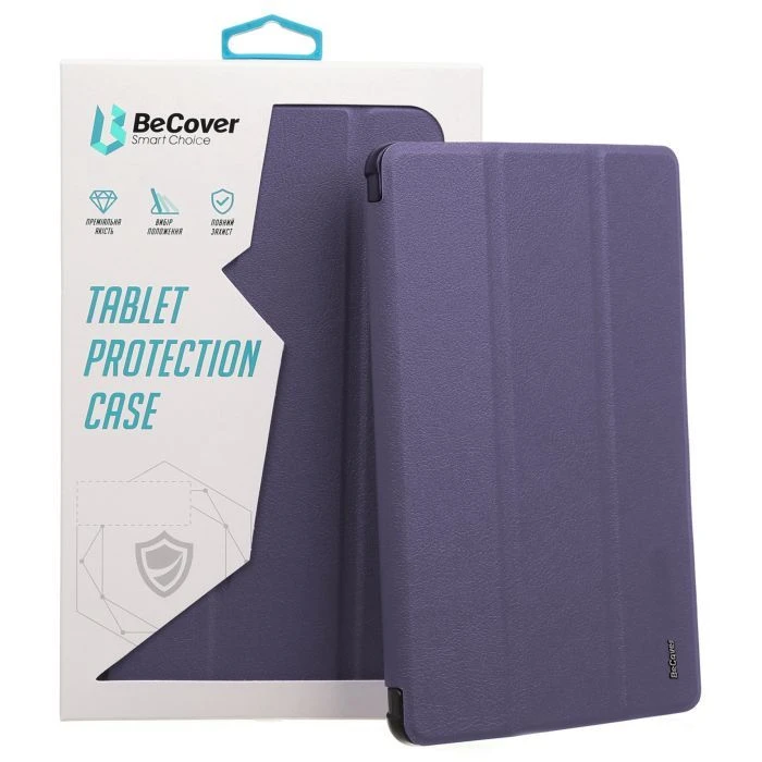 Чехол для планшета BeCover Tri Fold Soft TPU Apple iPad mini 6 2021 Purple (706725) (UA)