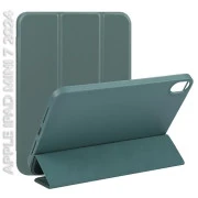 Чохол для планшета BeCover Tri Fold Soft TPU BeCover Apple iPad Mini 7 2024 Dark Green (712445) (UA)