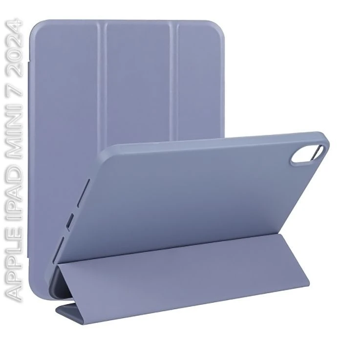 Чехол для планшета BeCover Tri Fold Soft TPU BeCover Apple iPad Mini 7 2024 Purple (712449) (UA)