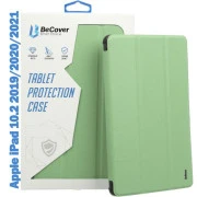 Чохол для планшета BeCover Tri Fold Soft TPU mount Apple Pencil Apple iPad 10.2 2019/2020/2021 Green (708457) (UA)