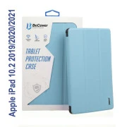 Чохол для планшета BeCover Tri Fold Soft TPU mount Apple Pencil Apple iPad 10.2 2019/2020/2021 Light Blue (706747) (UA)