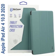 Чехол для планшета BeCover Tri Fold Soft TPU Silicone Apple iPad Air 4 10.9 2020/2021 Green (706871) (706871) (UA)