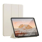 Чохол для планшета BeCover Tri Fold Soft TPU Silicone Apple iPad Pro 12.9 2020/2021/2022 Бежевий (711736) (UA)