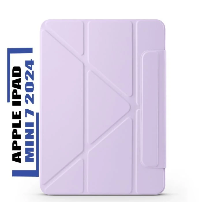 Чохол для планшета BeCover Ultra Slim Origami Magnetic Apple iPad Mini 7 2024 Purple (712951) (UA)