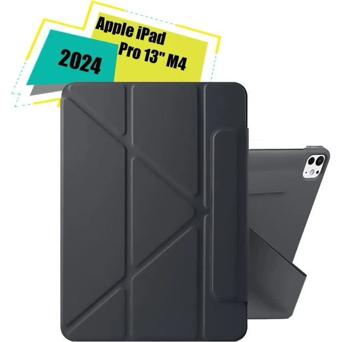Чохол для планшета BeCover Ultra Slim Origami Magnetic Apple iPad Pro 13 M4 2024 Black (712964) (UA)