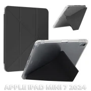 Чохол для планшета BeCover Ultra Slim Origami Transparent Apple iPad Mini 7 2024 Black (712934) (UA)