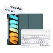Чохол для планшета BeCover with keyboard Apple iPad Mini 6 2021 Dark Green (712987) (UA)