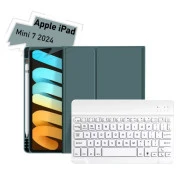 Чехол для планшета BeCover with keyboard Apple iPad Mini 7 2024 Dark Green (712993) (UA)