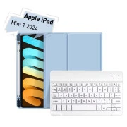 Чохол для планшета BeCover with keyboard Apple iPad Mini 7 2024 Light Blue (712995) (UA)