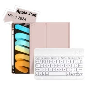 Чохол для планшета BeCover with keyboard Apple iPad Mini 7 2024 Pink (712996) (UA)